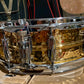 Ludwig Supraphonic Hammered Bronze Snare Drum 14"x5" Used