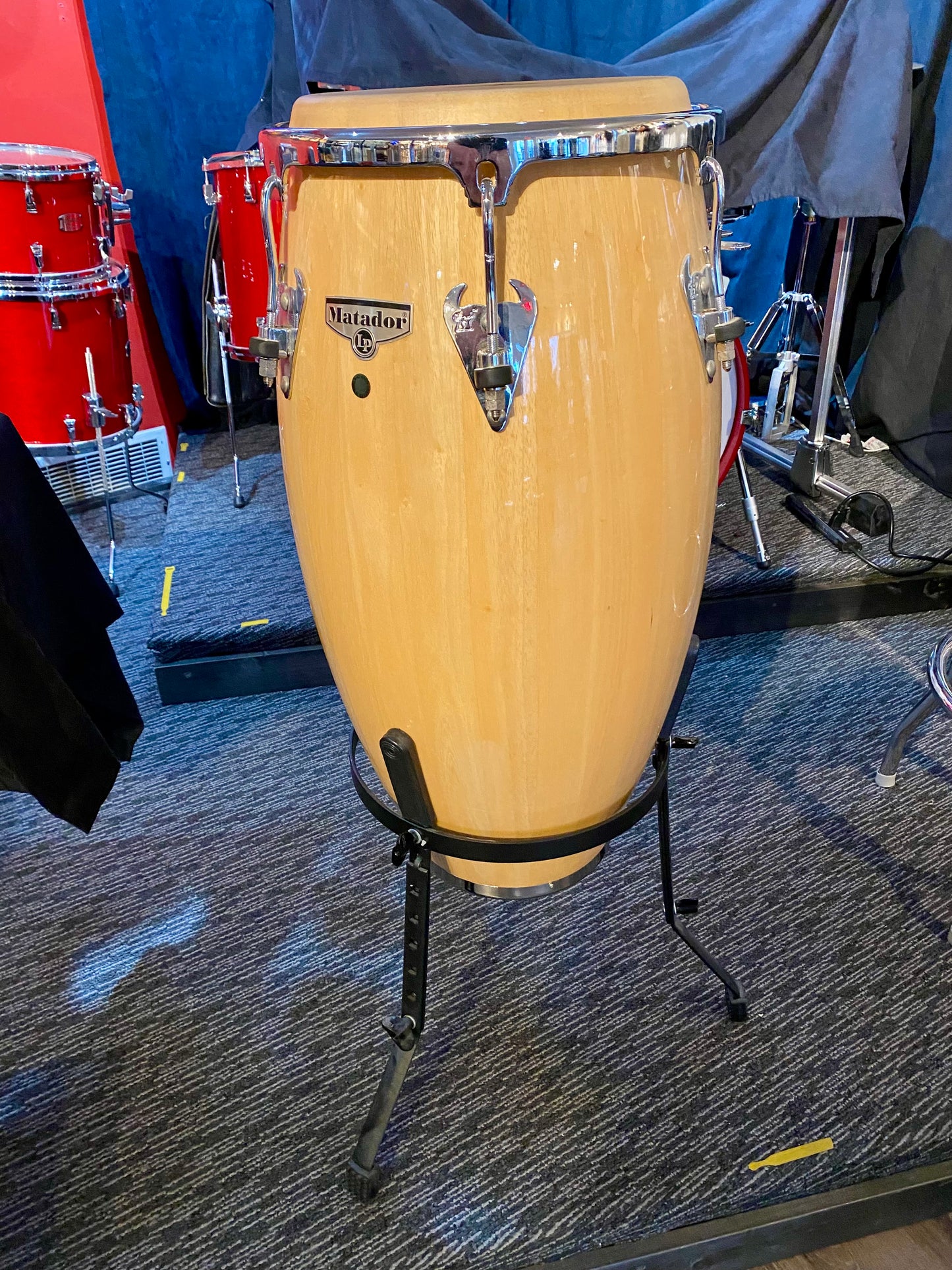 Latin Percussion Matador Conga 11-3/4" Drum & Stand