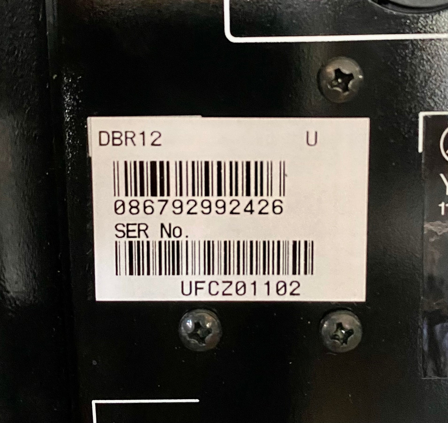 Yamaha DBR12 Powered Speaker Used UFCZ01102