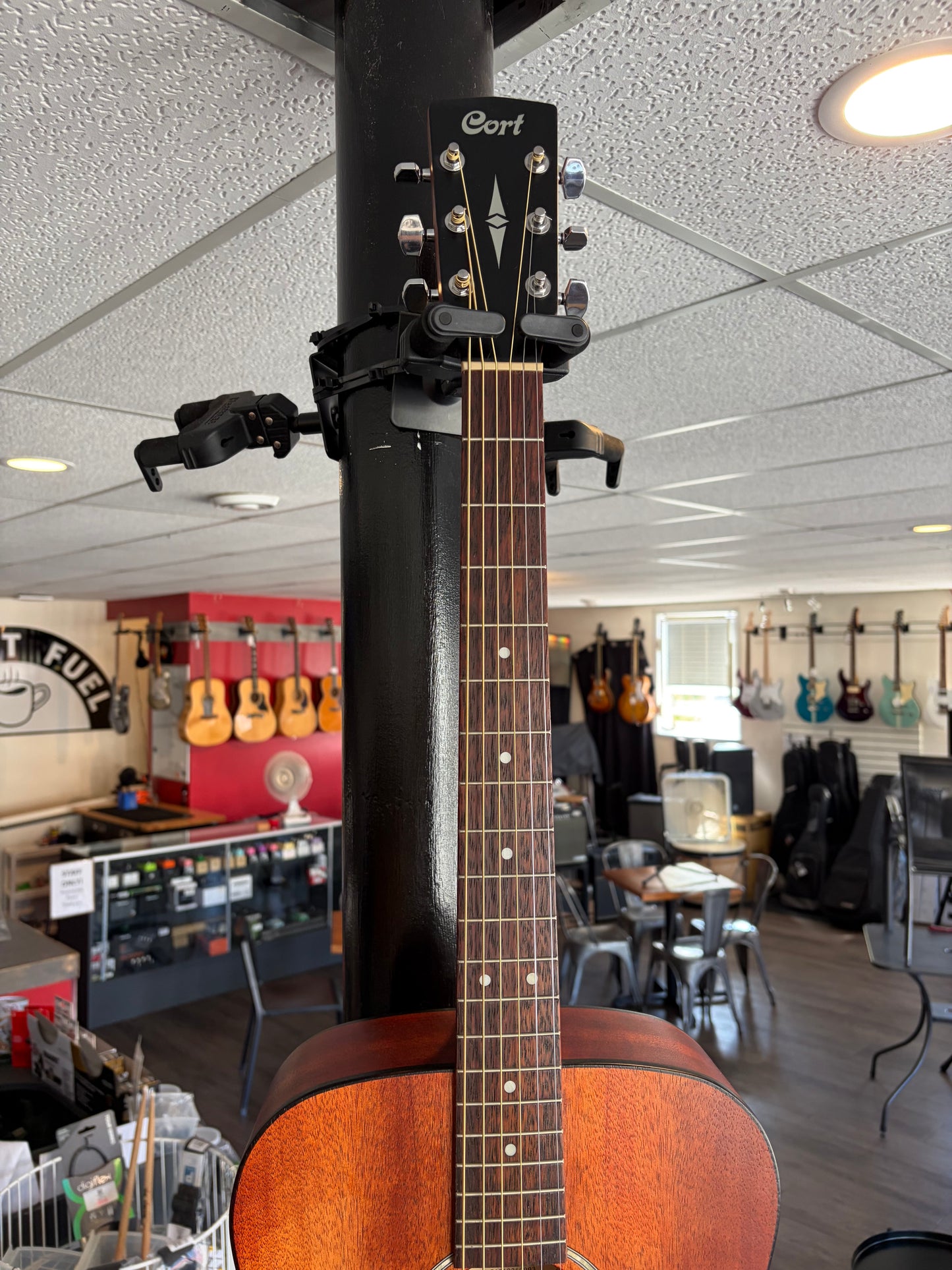 Cort All Mahogany Acoustic Guitar AF510M-OP Used Consignment