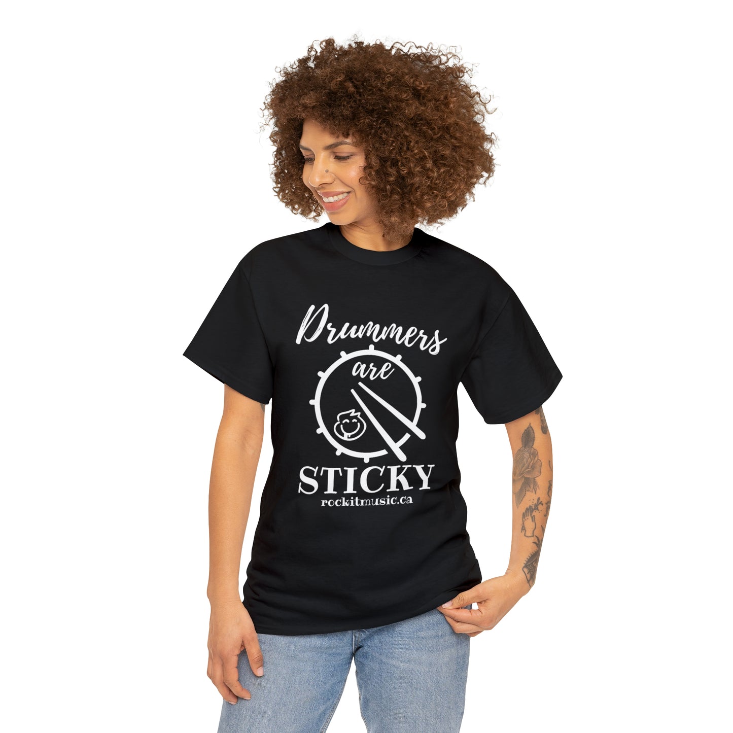 Rockit T-Shirt - Drummers are Sticky