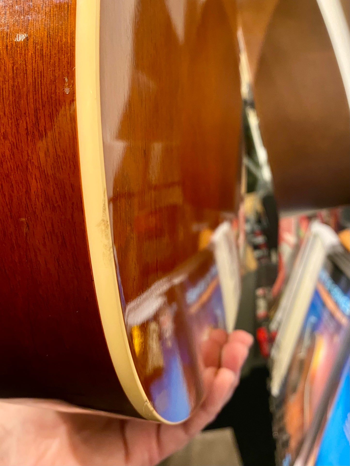 Simon & Patrick 28917F Vintage Burst 12 Cedar HG Acoustic Guitar w/Bag - Used