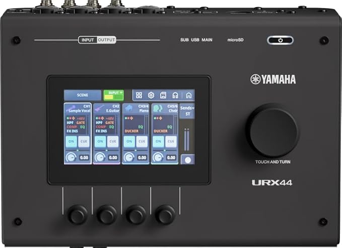 Yamaha URX44 B 32 Bit USB Audio Interface