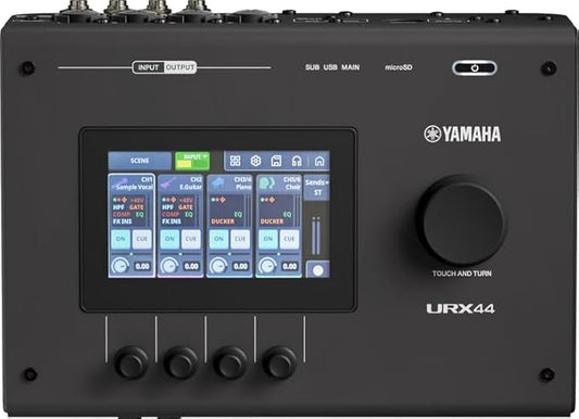 Yamaha URX44 B 32 Bit USB Audio Interface