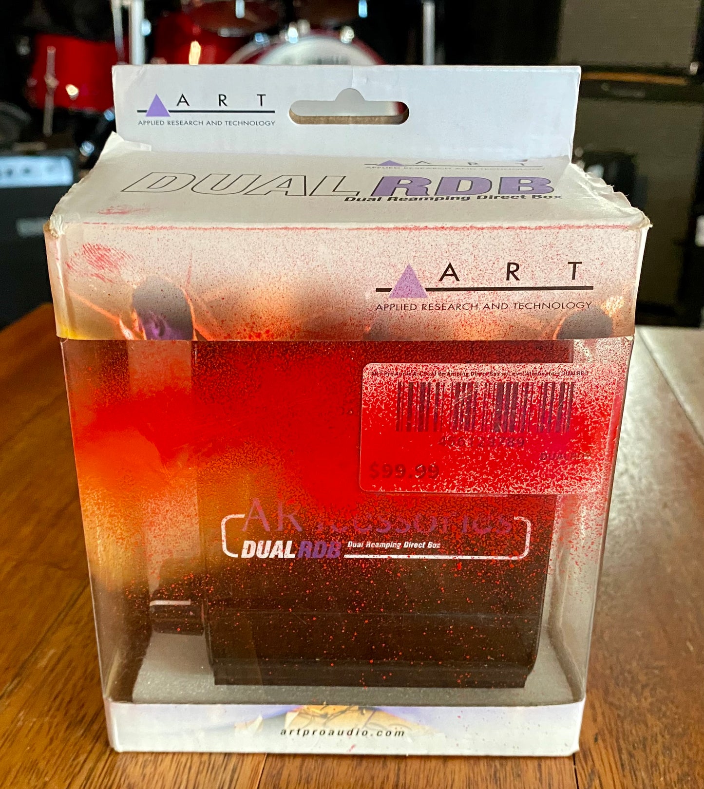ART Pro Audio Art Dual Re-Amping Direct Box w/Level Attenuators DUALRDB -Used