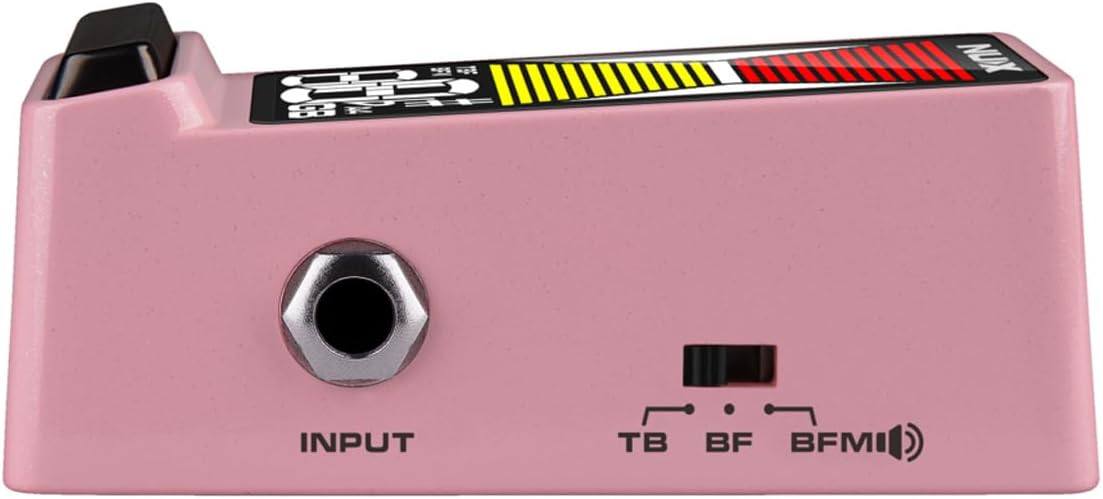 NUX NTU-3PK Mini Flow Tune Guitar Effects Pedal Pink