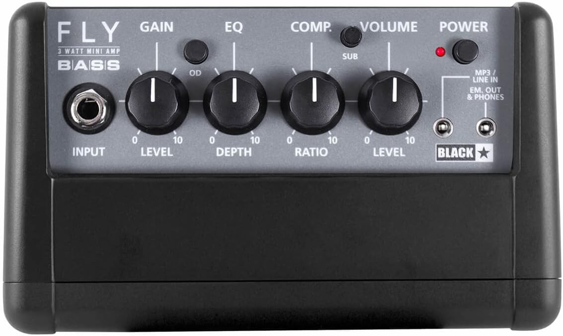 Blackstar Amplification FLY 3 Bass Mini Amp - Black FLY3-BASS