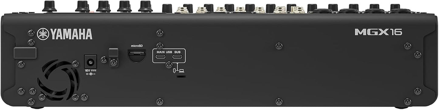 Yamaha MGX16 B Digital Mixing Console