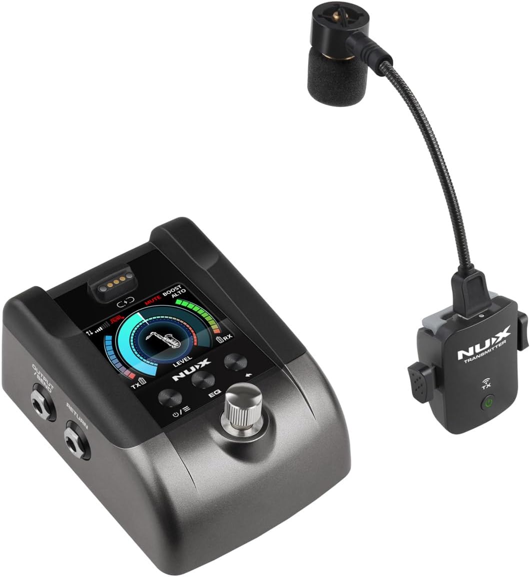 NUX B-6Pro 2.4GHz Wireless System for Wind Instruments
