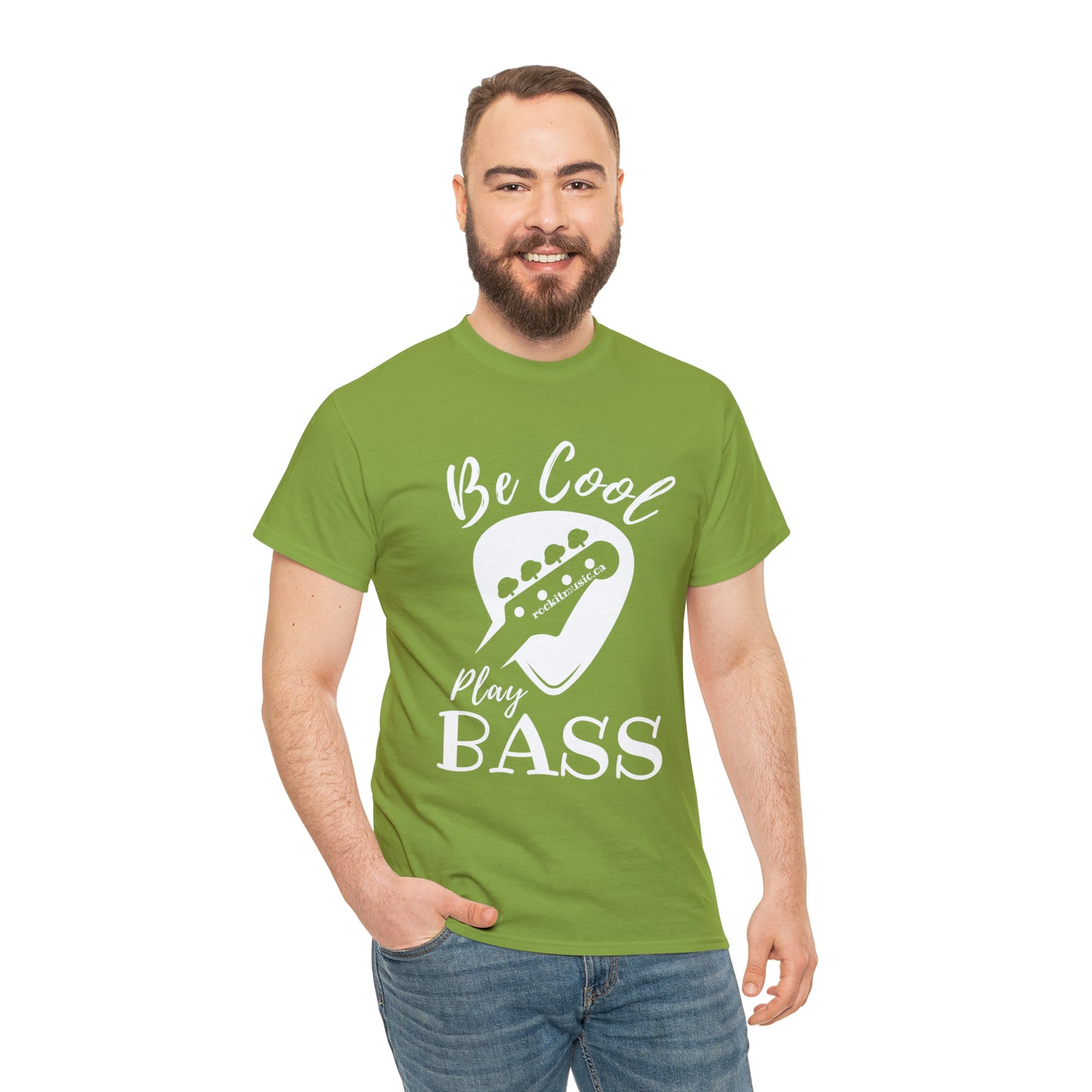 Rockit T-Shirt - Be Cool Play Bass