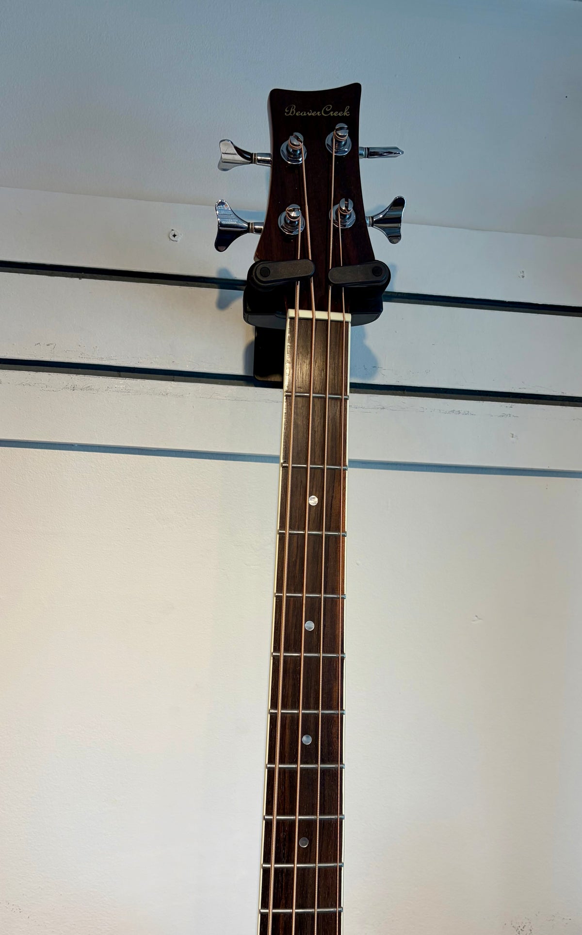 BeaverCreek BCB05CE Acoustic Bass with Pickup/Tuner - Natural - Consignment