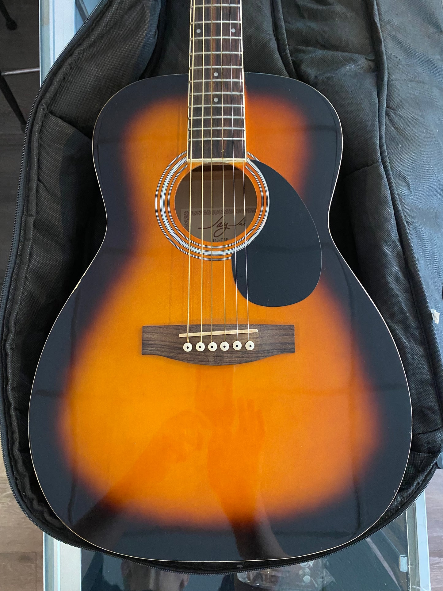 Jay Turser 3/4 Acoustic Guitar JJ43-TSB with Bag & Accessories - Used Consignment