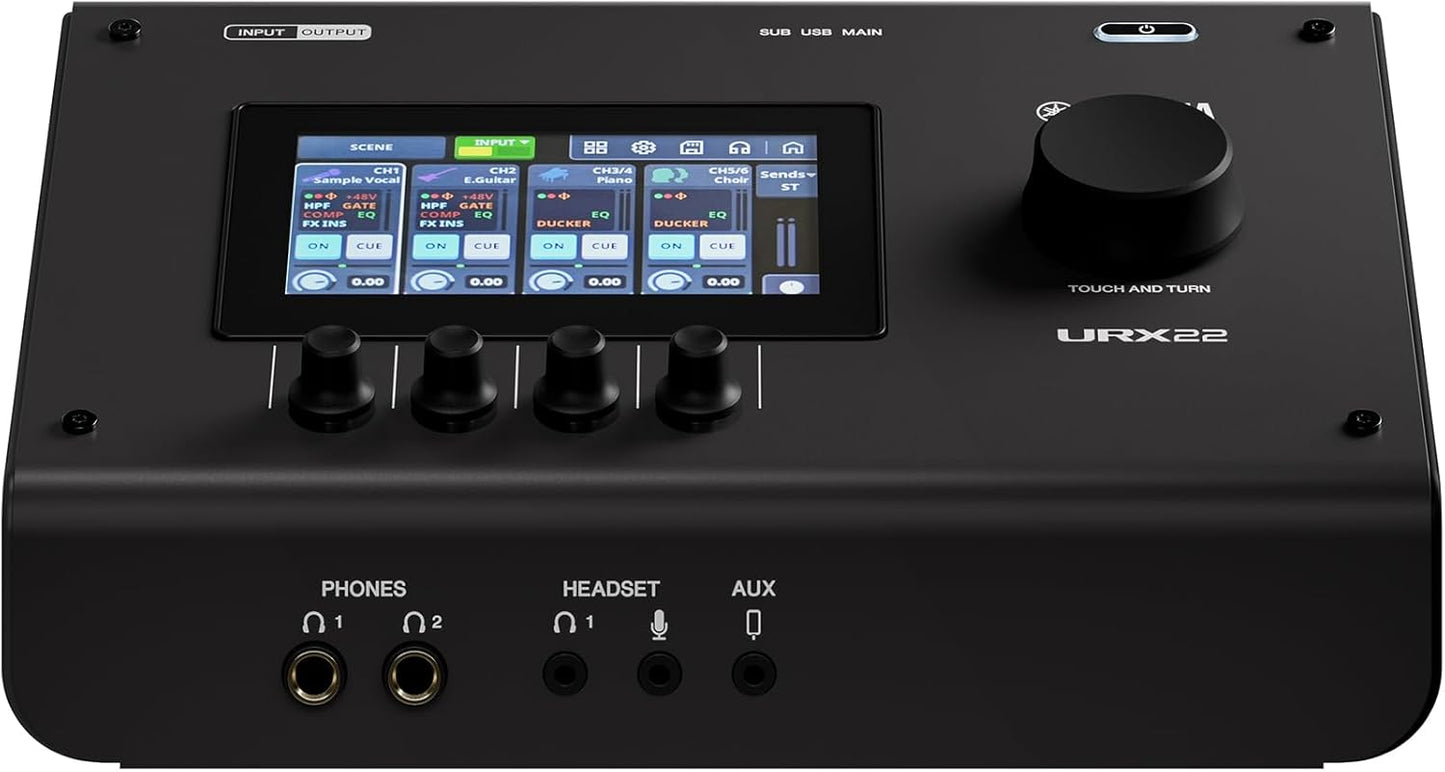 Yamaha URX22 B 32 Bit USB Audio Interface