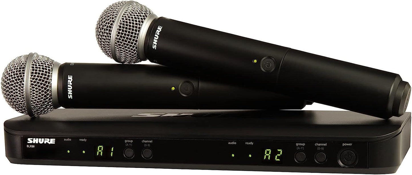 Shure BLX288/SM58 Dual Wireless Handheld Microphone Set