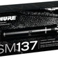 Shure SM137 Professional Instrument Condenser Microphone SM137-LC