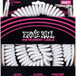 Ernie Ball 30' Coiled Straight/Angle Instrument Cable - White 6045EB