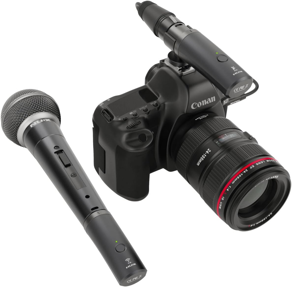 NUX B-3RC 2.4GHz Wireless Microphone System