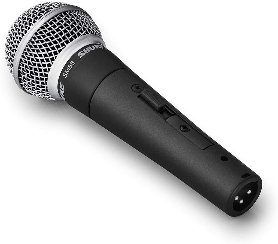 Shure SM58S Cardioid Dynamic Vocal Microphone with On/Off Switch
