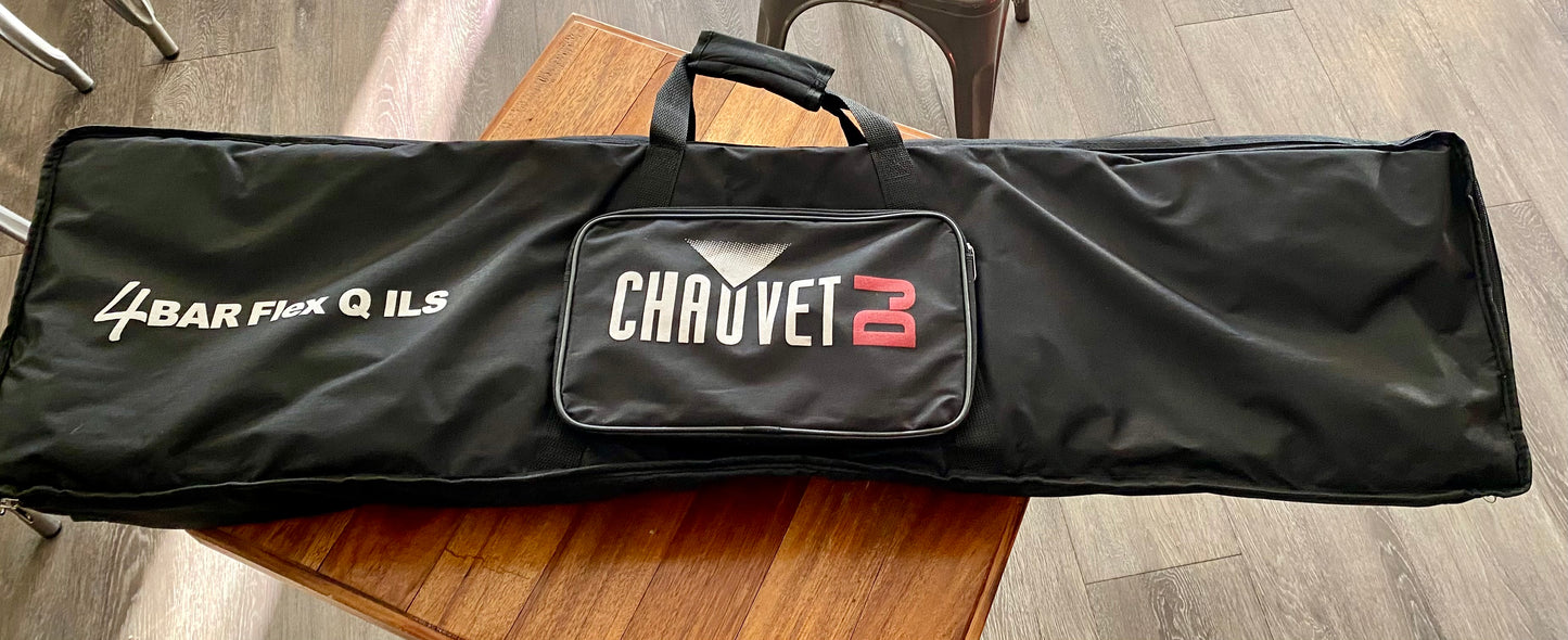 Chauvet DJ 4Bar Flex Q ILS - Complete RGBA LED Wash Lighting System with Stand -Used