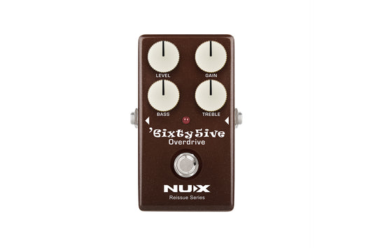 NUX 6ixty5ive Overdrive Guitar Effects Pedal