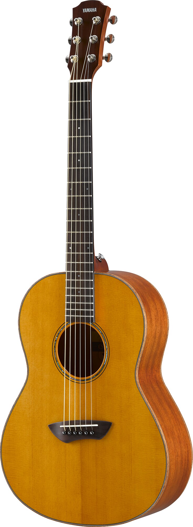 Yamaha CSF3M All Solid Parlor Size Acoustic Electric Guitar