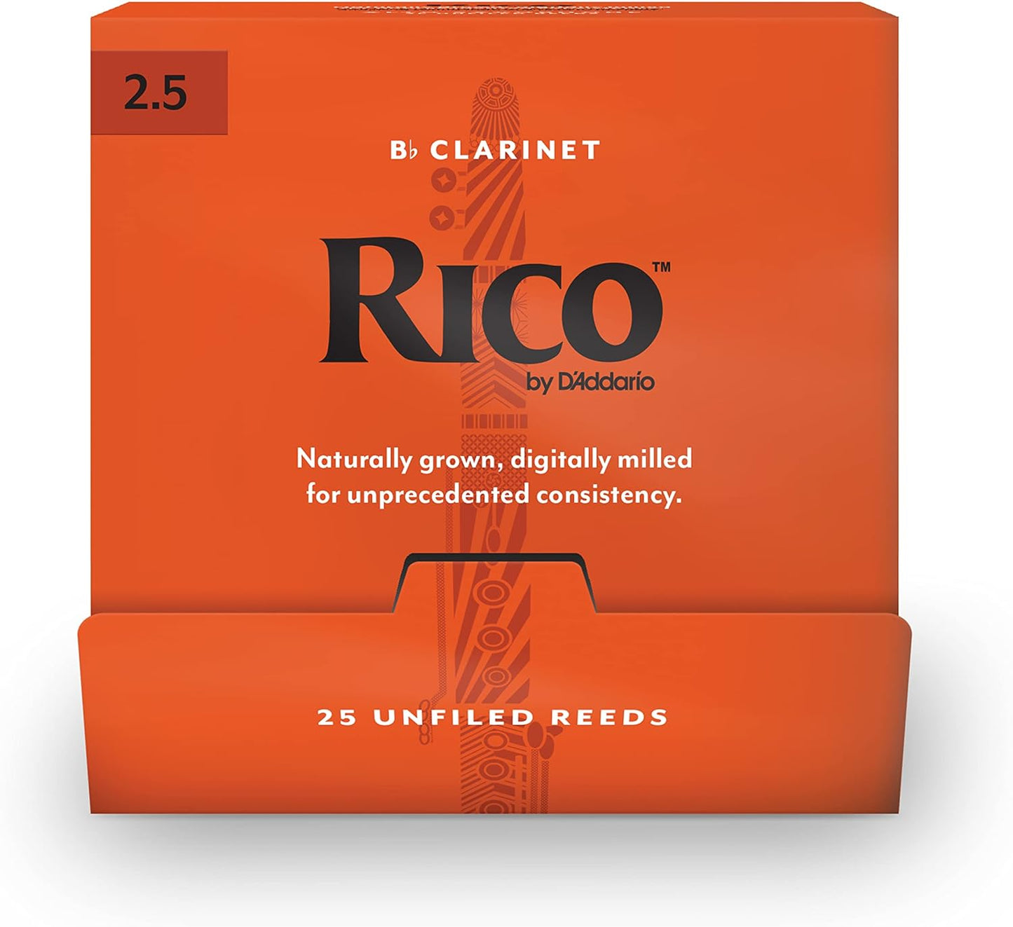 Rico 2.0 Bb Clarinet Reeds Box/25 RCA0120-B25