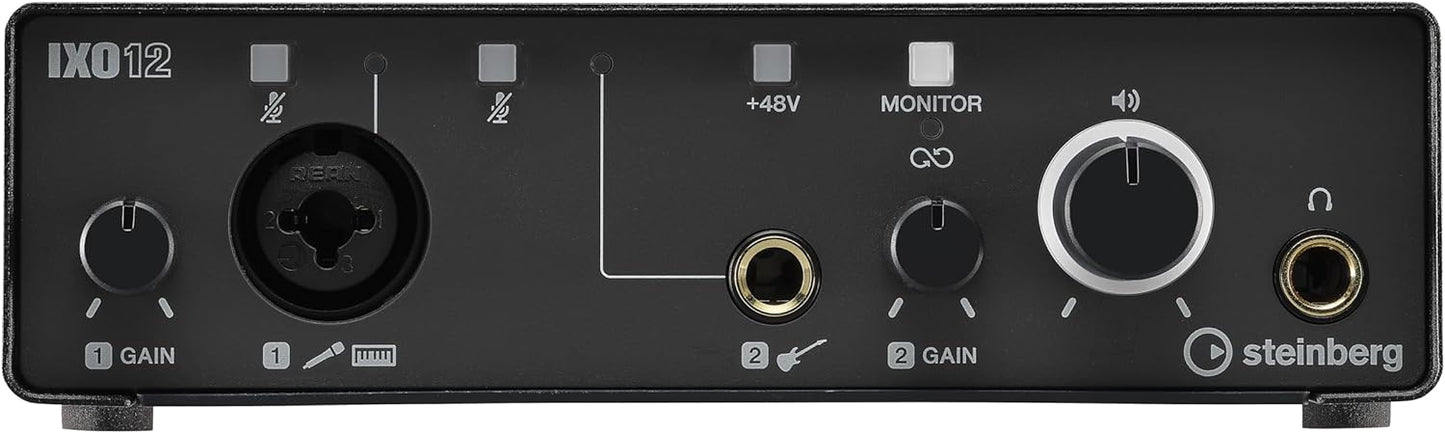 Steinberg IXO12 USB-C Audio Interface (Black)