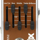 PRO-AFX-EQ2 AFX Pro EQ Mini Acoustic Preamp & EQ Pedal