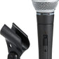 Shure SM58S Cardioid Dynamic Vocal Microphone with On/Off Switch