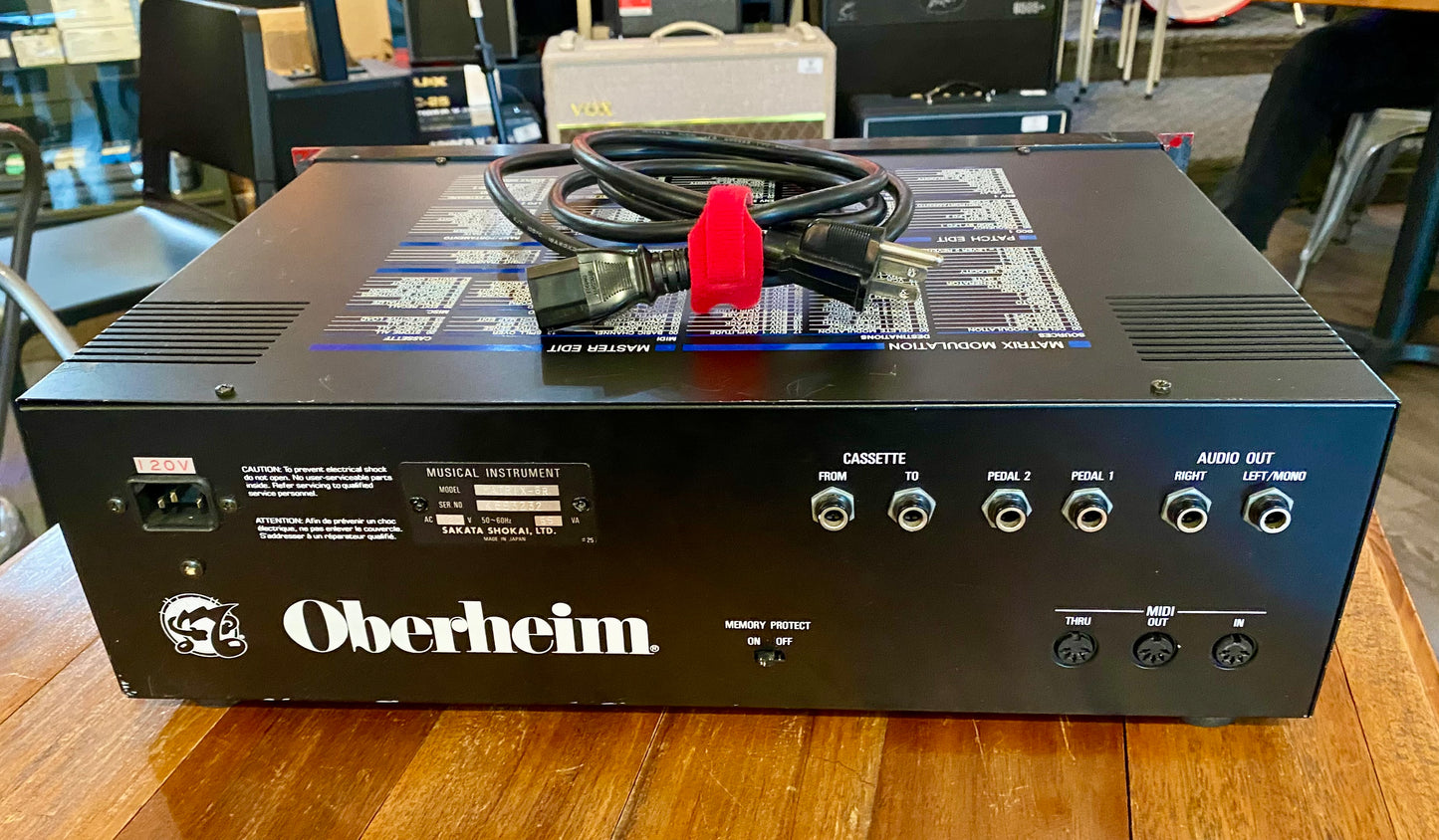 Vintage Oberheim Matrix 6R Rack Mount Synthesizer - Used