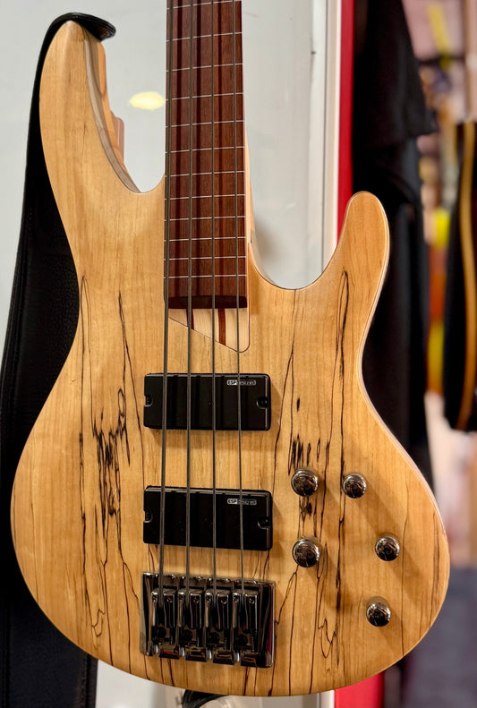 ESP LTD B-204SM - Fretless Electric Bass - Natural Satin - Consignment Sale