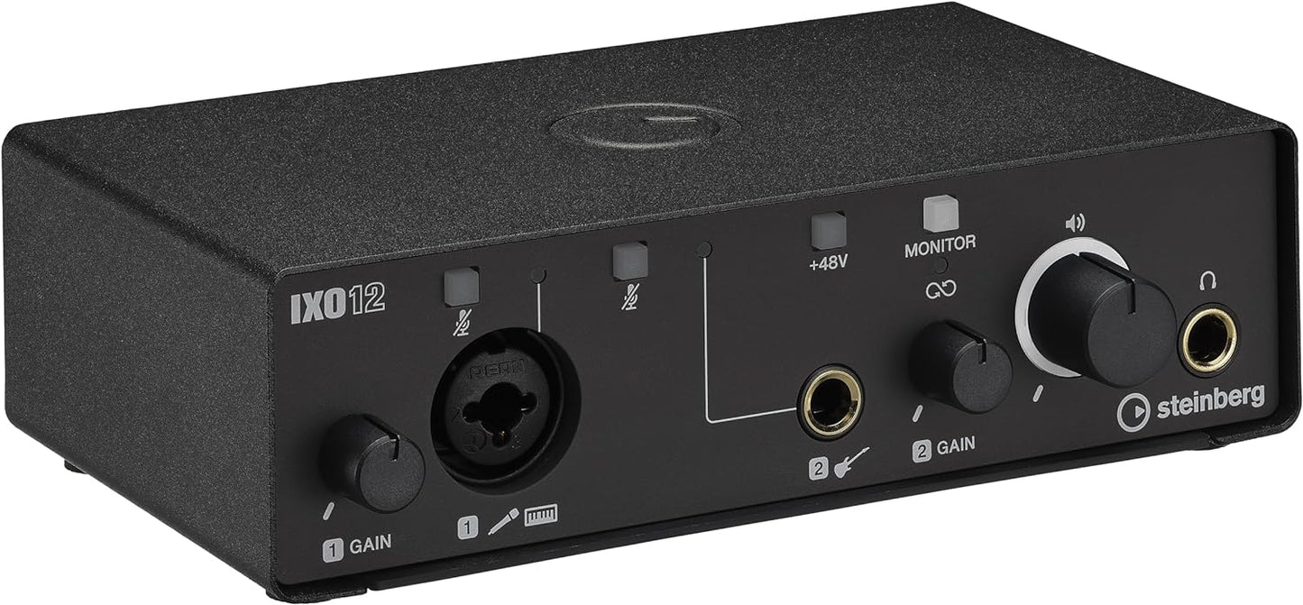 Steinberg IXO12 USB-C Audio Interface (Black)