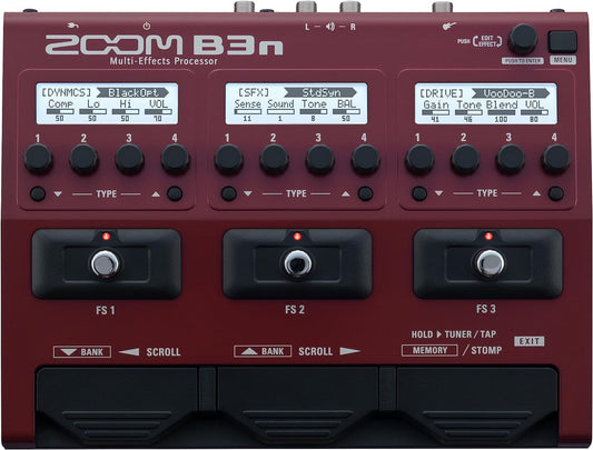 ZOOM B3N Bass Multi-Effects Processor ZB3N