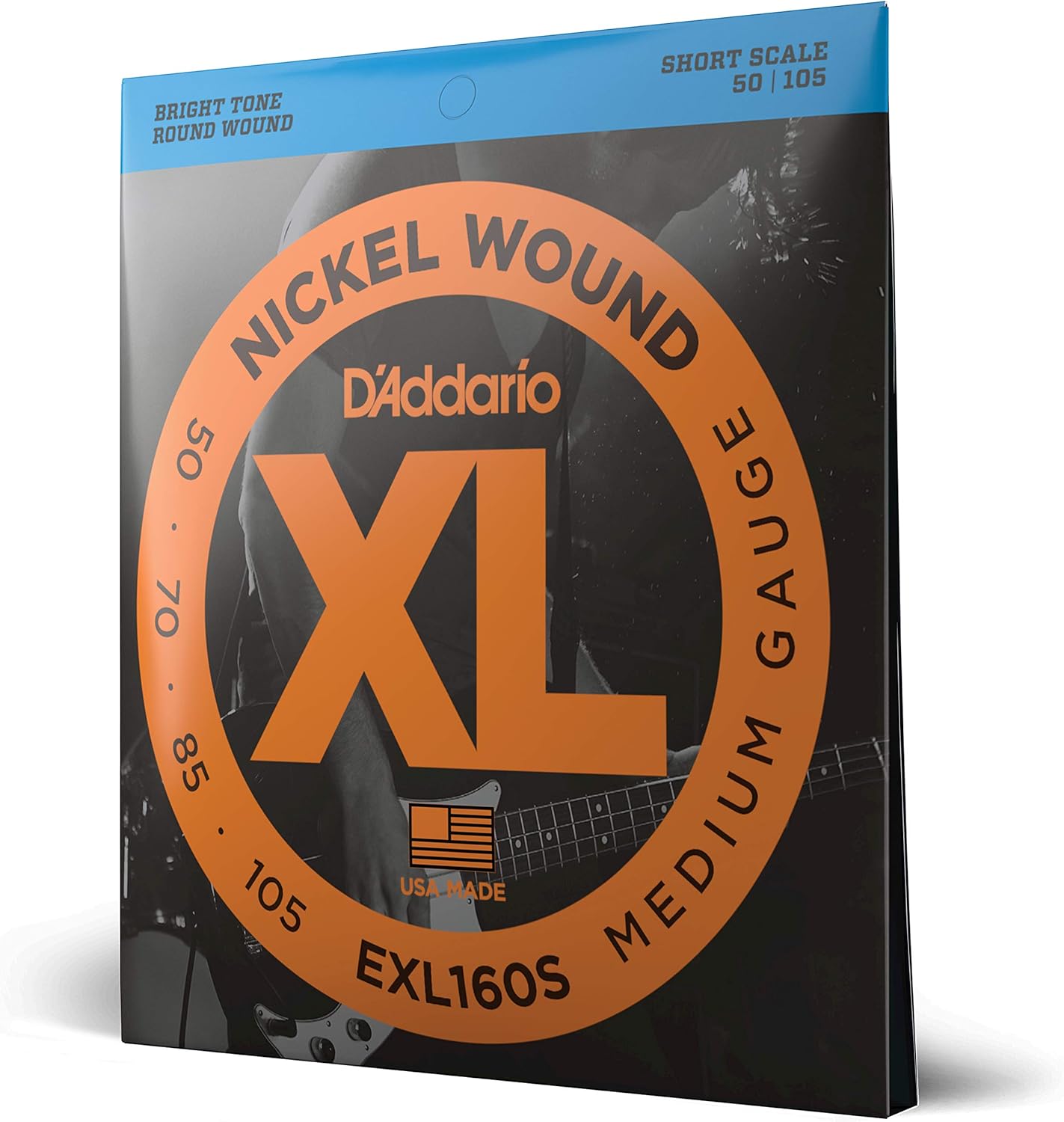 D'Addario XL Nickel Wound Bass Strings