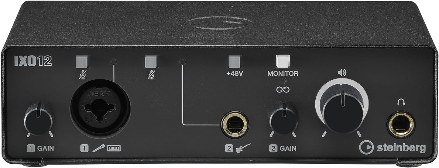 Steinberg IXO12 USB-C Audio Interface (Black)