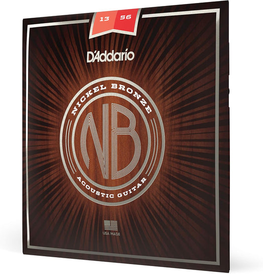 D'Addario Nickel Bronze Acoustic Guitar Strings