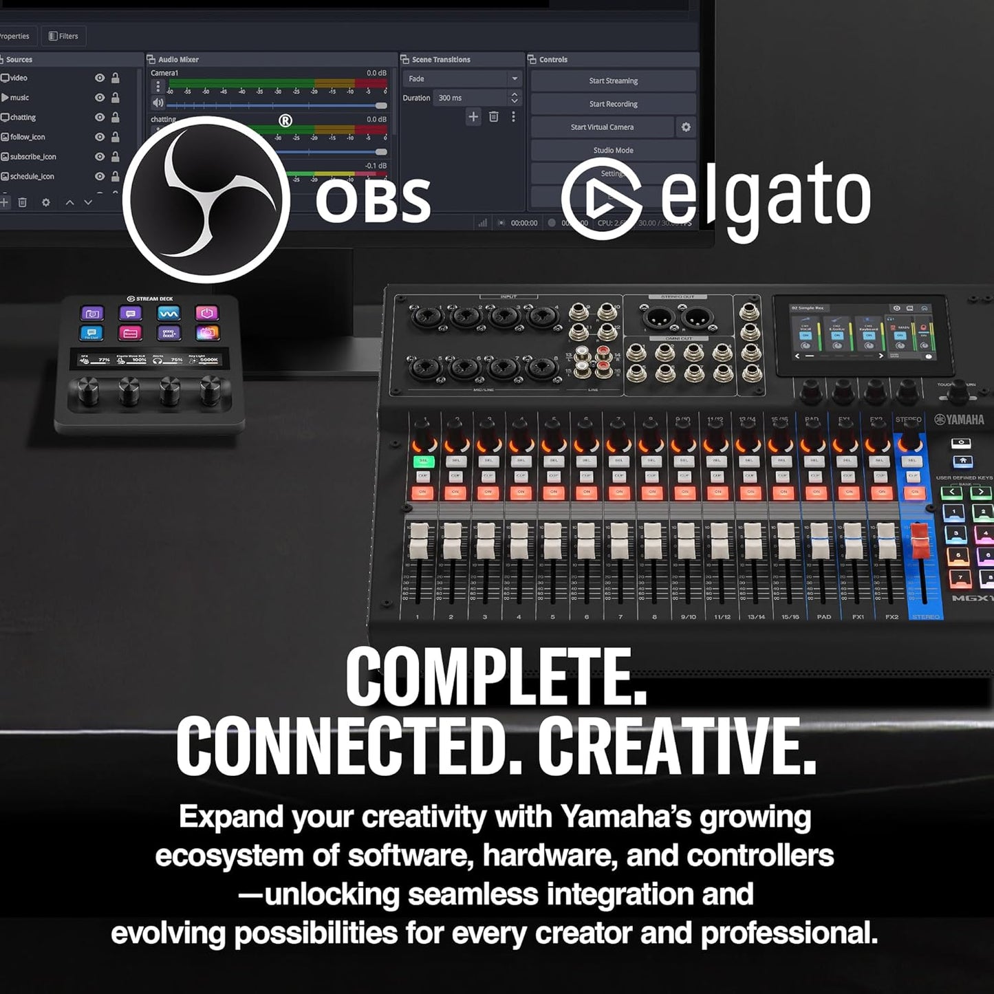 Yamaha MGX16 B Digital Mixing Console