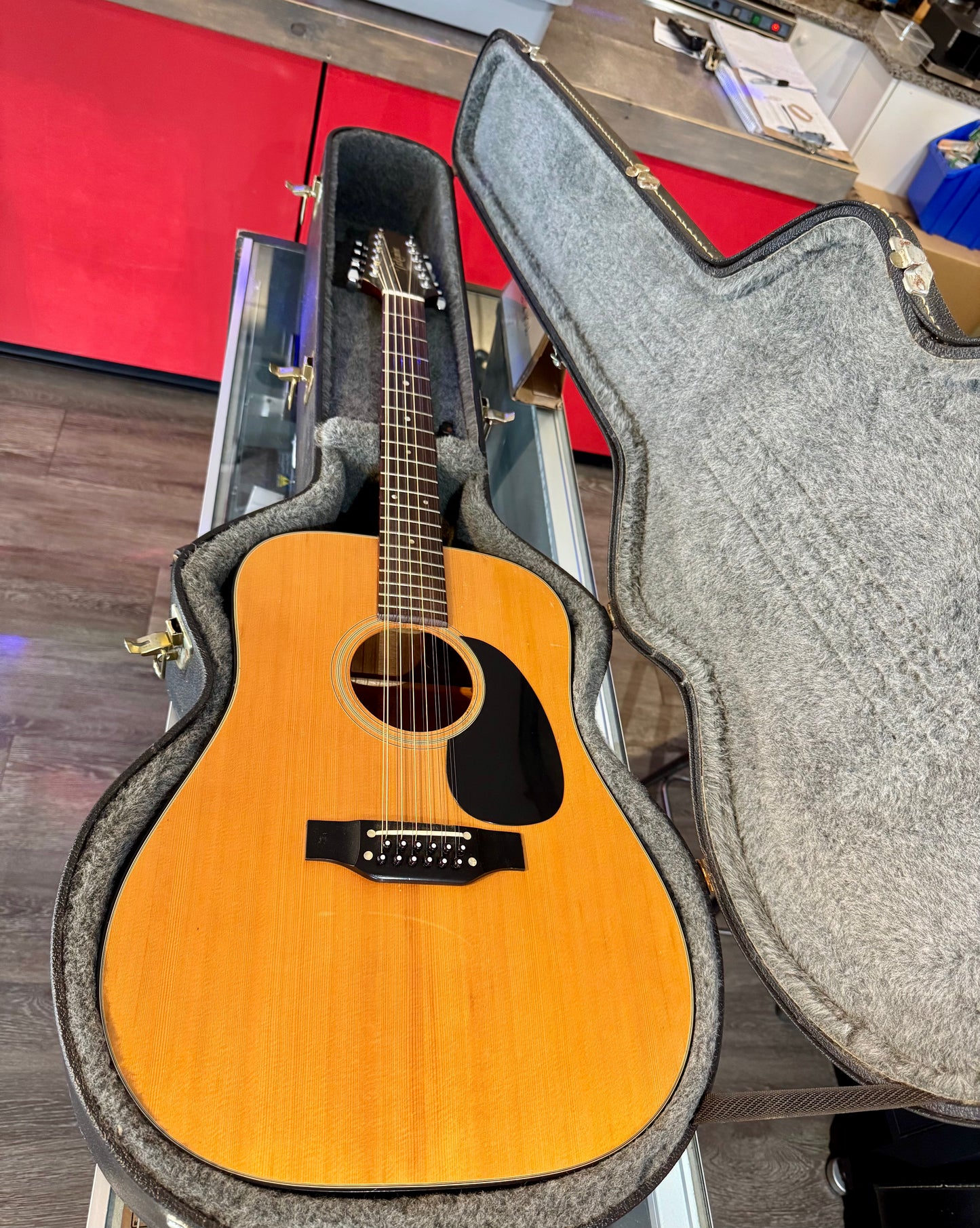 Vintage Takamine EF-385 12 String Acoustic Electric Guitar