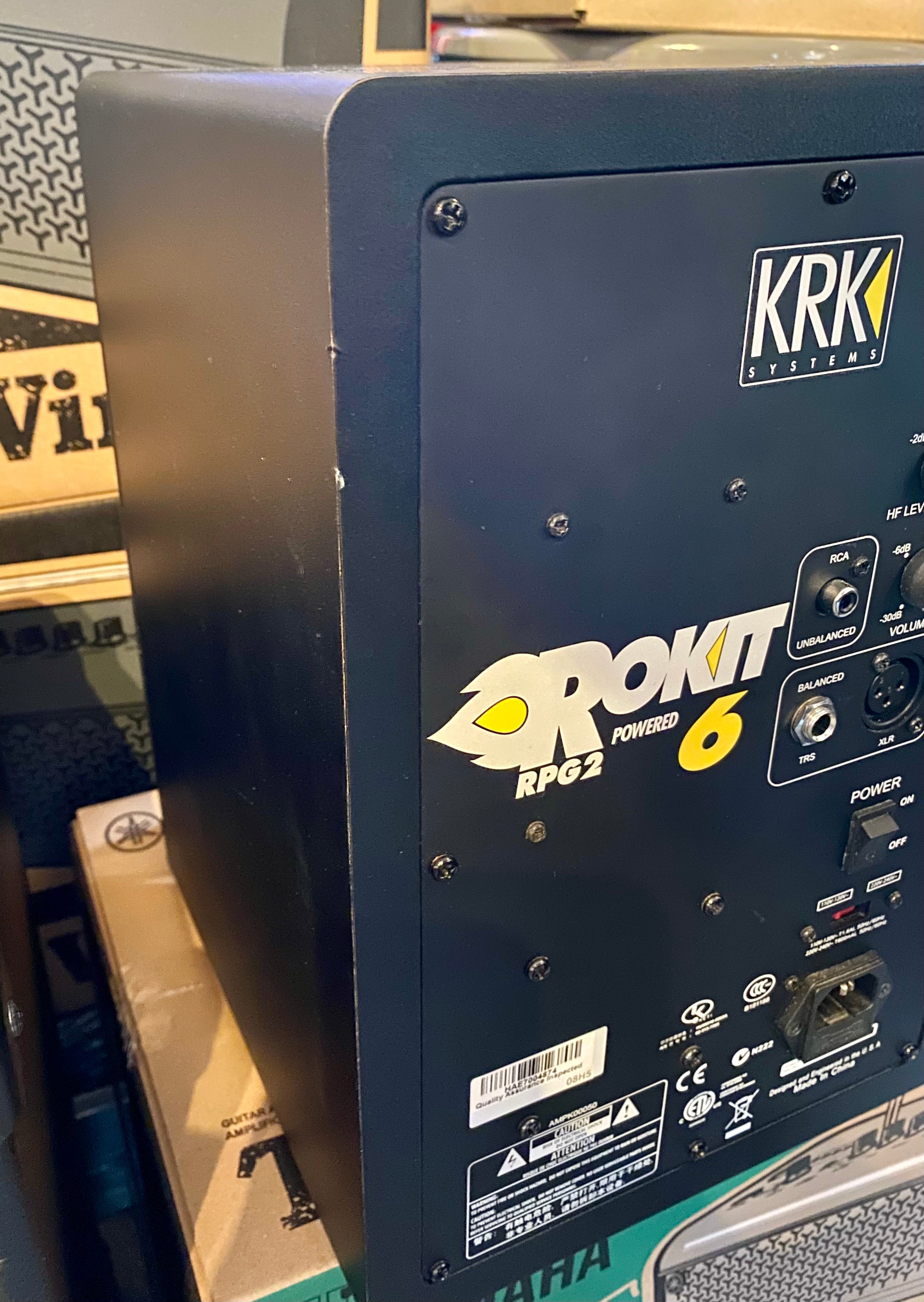 KRK Rokit 6 RPG2 Powered Studio Monitors - Pair - Used Consignment