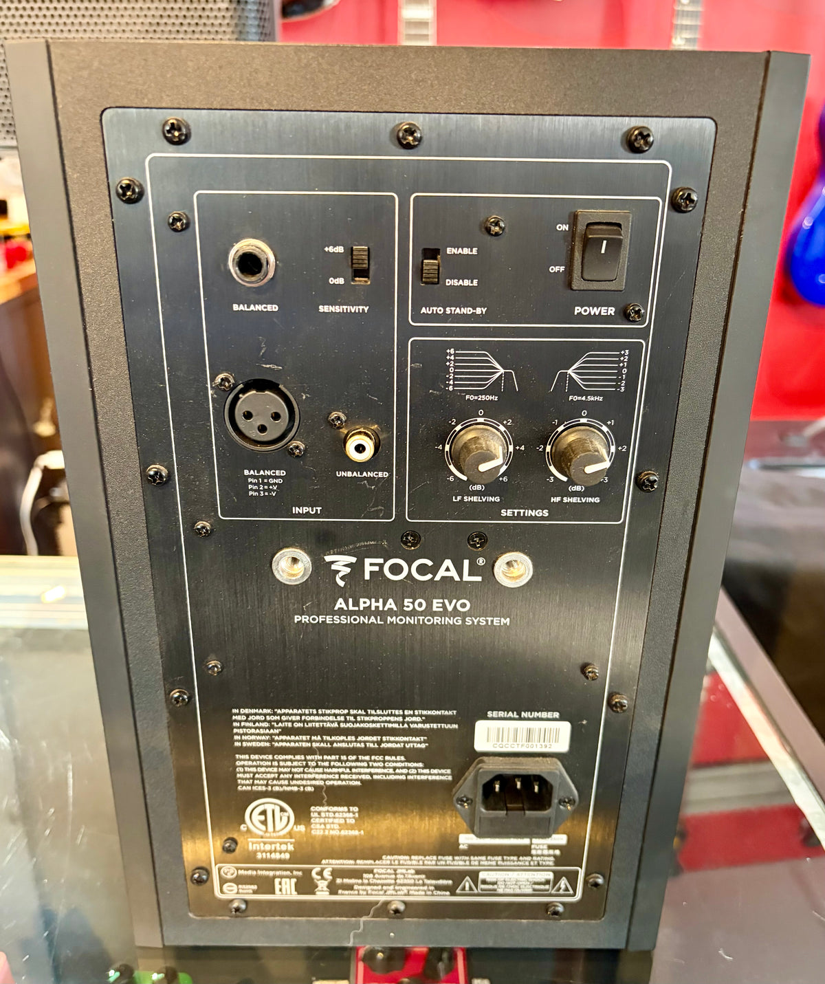 Focal Professional Alpha 50 Evo 2-Way Active 5'' Studio Monitor (Pair) ALPHA 50 EVO - Consignment