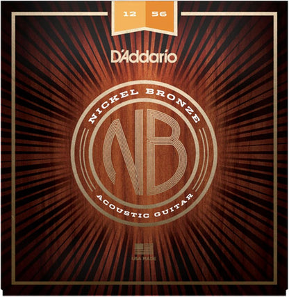 D'Addario Nickel Bronze Acoustic Guitar Strings