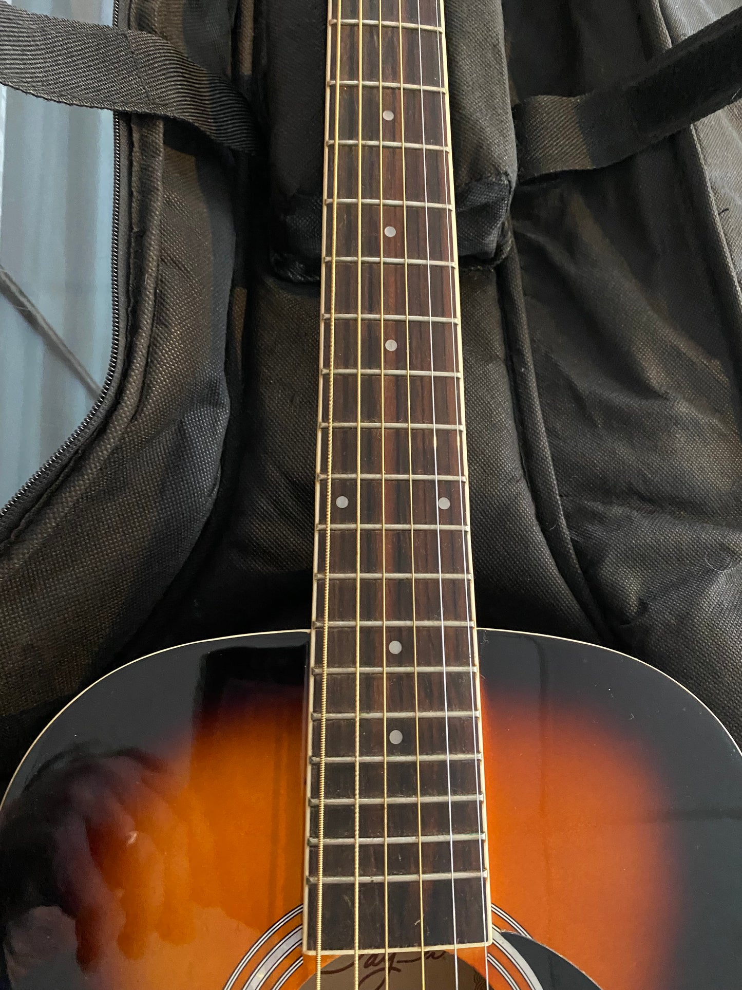 Jay Turser 3/4 Acoustic Guitar JJ43-TSB with Bag & Accessories - Used Consignment