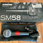 Shure SM58 Unidirectional/Cardioid Dynamic Microphone - Used