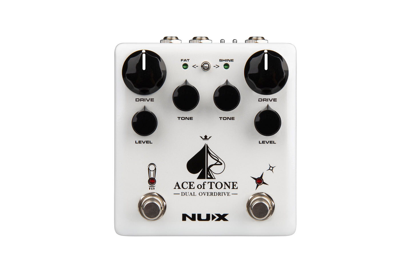 NUX NDO-5 Ace Of Tone Dual Overdrive Effects Pedal