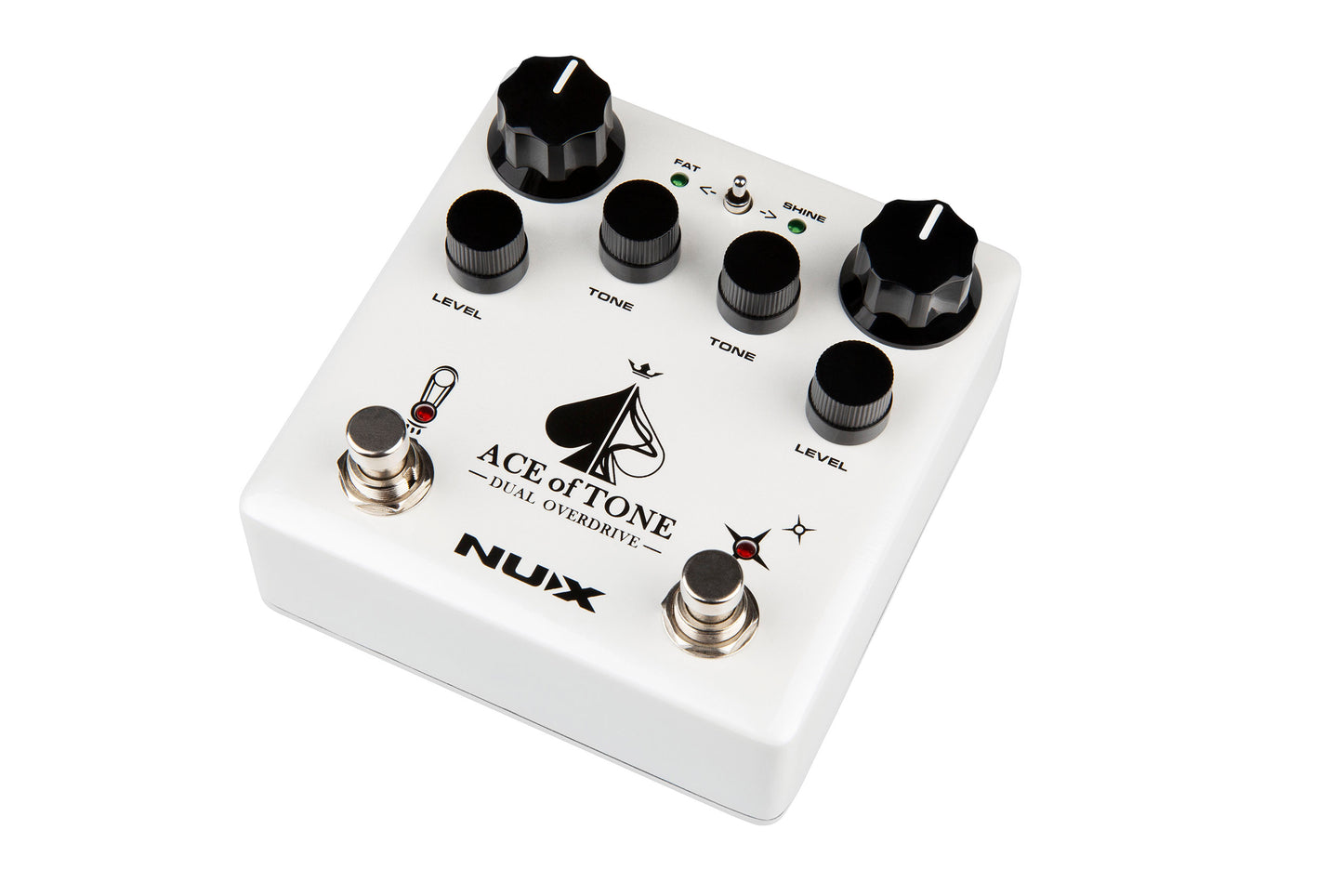 NUX NDO-5 Ace Of Tone Dual Overdrive Effects Pedal