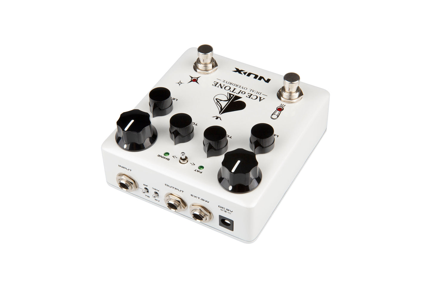 NUX NDO-5 Ace Of Tone Dual Overdrive Effects Pedal