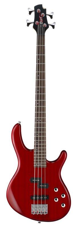 Cort Action Bass Plus Bass, Transparent Red ACTION-BASS-PLUS-TR