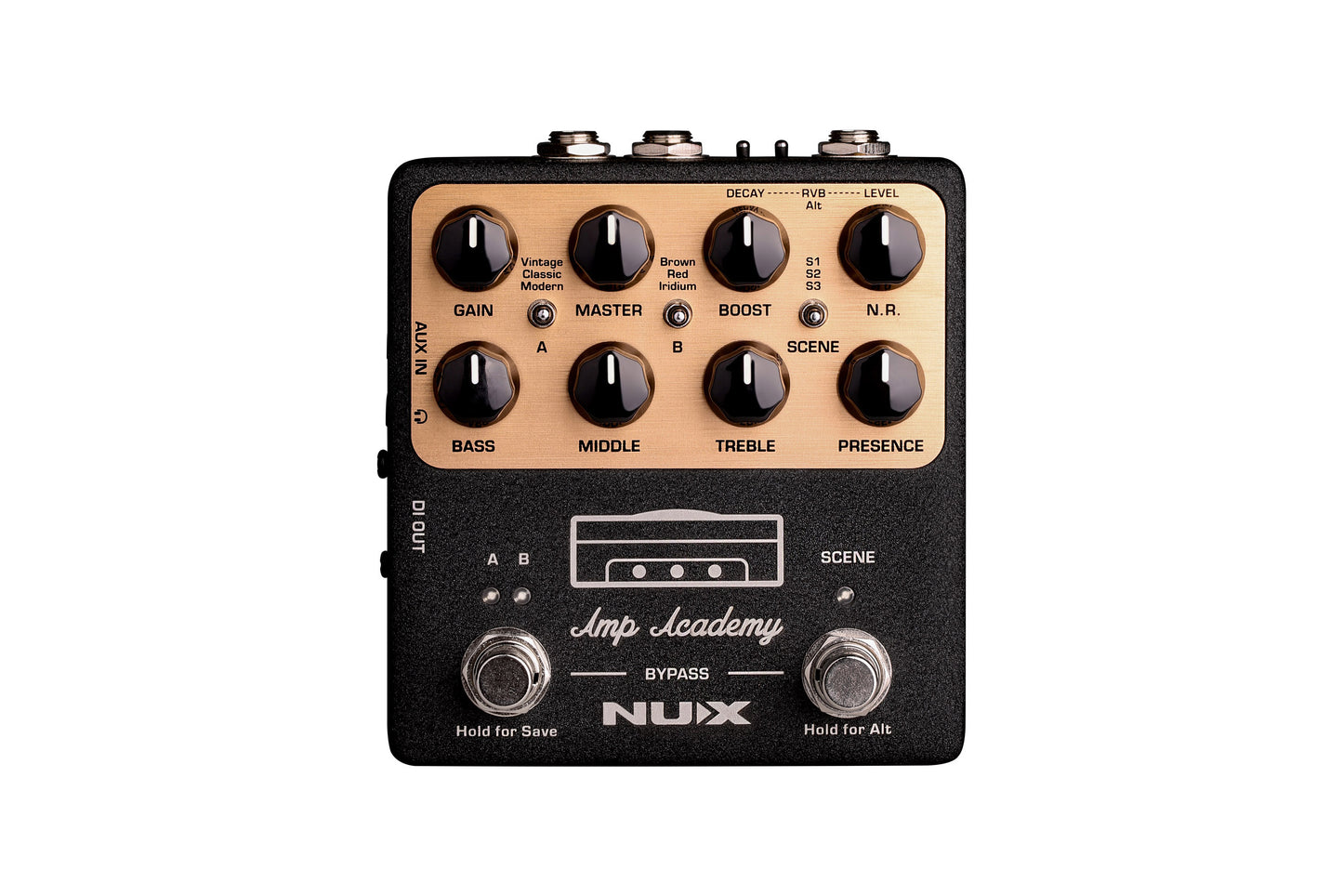 NUX NGS-6 Amp Academy Stomp-Box Amp Modeler Pedal