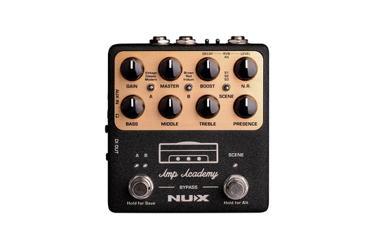 NUX NGS-6 Amp Academy Stomp-Box Amp Modeler Pedal