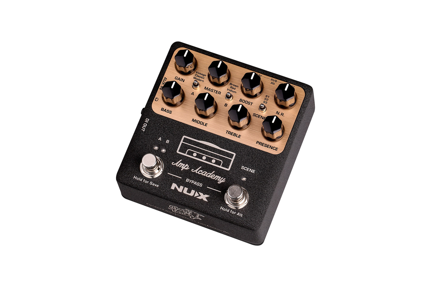 NUX NGS-6 Amp Academy Stomp-Box Amp Modeler Pedal